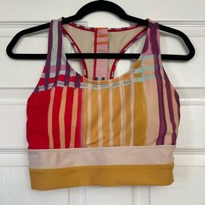Nani Swimwear Havana Cut Back Crop Swim Top | Size Large